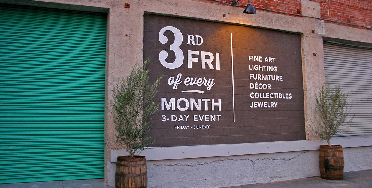 hughes downtown los angeles showroom signage