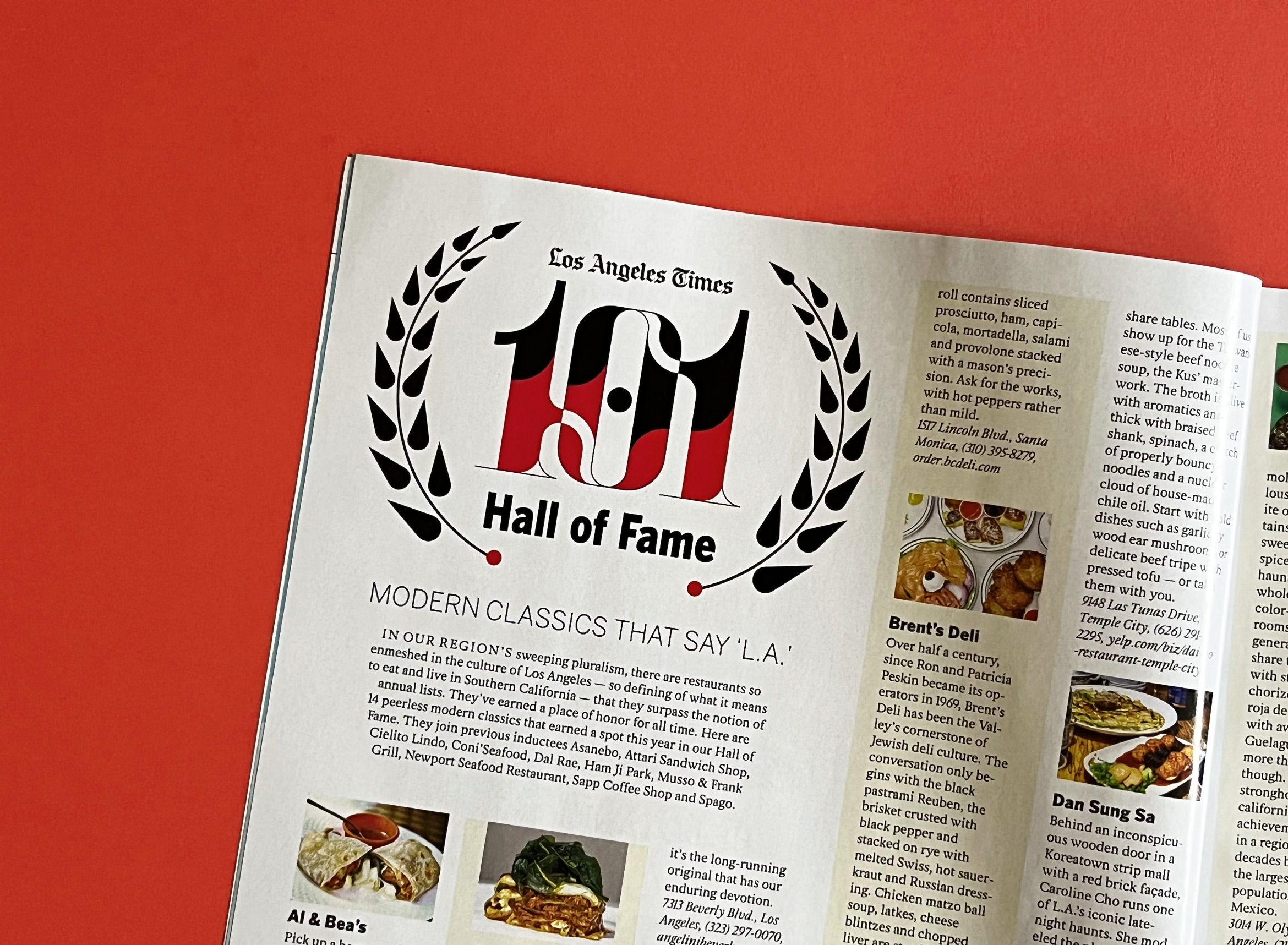 101 best list hall of fame logo with 101 surrounded by a wreath