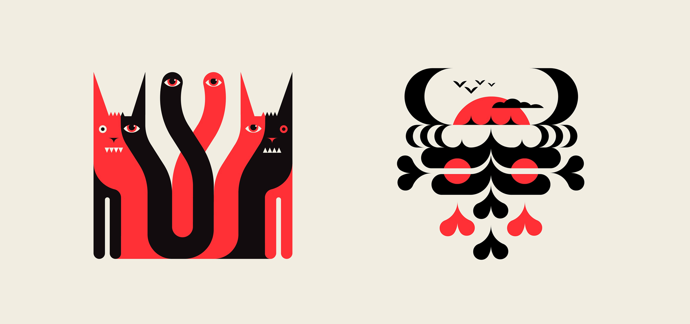 2 messymod label designs